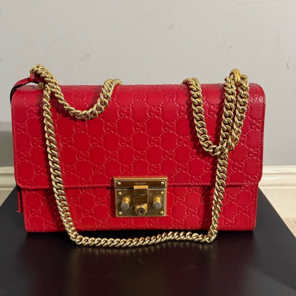 Gucci Guccisima Padlock Medium Bag